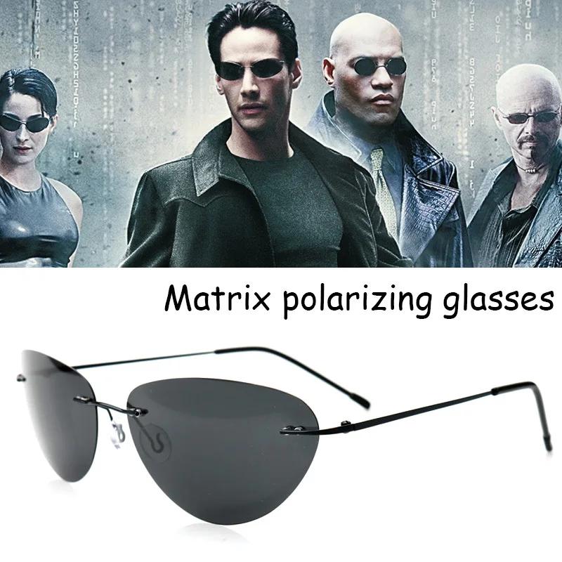 Cool Fashion Polarized Pilot Ʈ ׿ ۶ Ultralight Rimless Men 2021  귣  Sun Glasses De Sol UV400